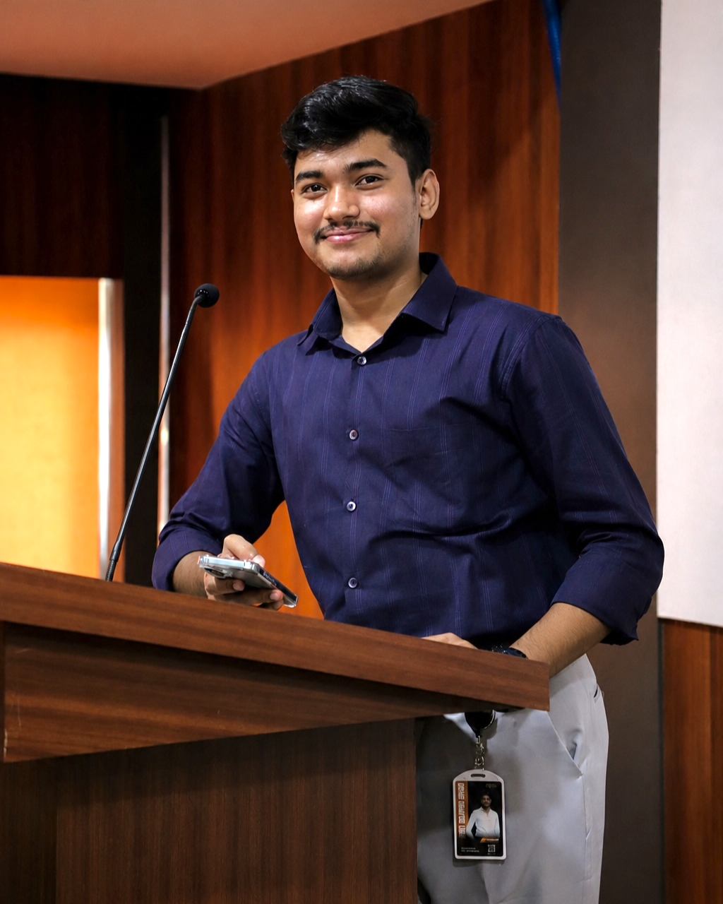 Portrait of amrit sourabh sahoo, GRAPHICS CO-LEAD